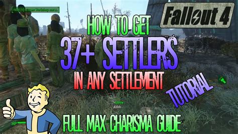 fallout 4 settlement population.